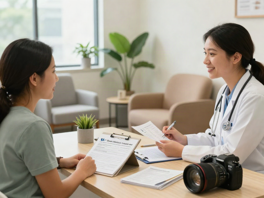 Consultation about obtaining a Texas Medical Cannabis Card in a welcoming clinic environment.
